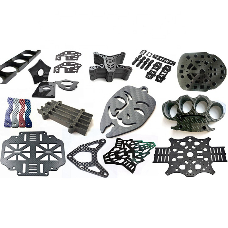 Custom Carbon Fiber CNC Cutting Sheet for Quad Drone Frame Parts ...