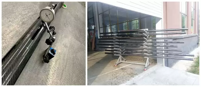 Carbon fiber tube with filament winding process towpreg1_11