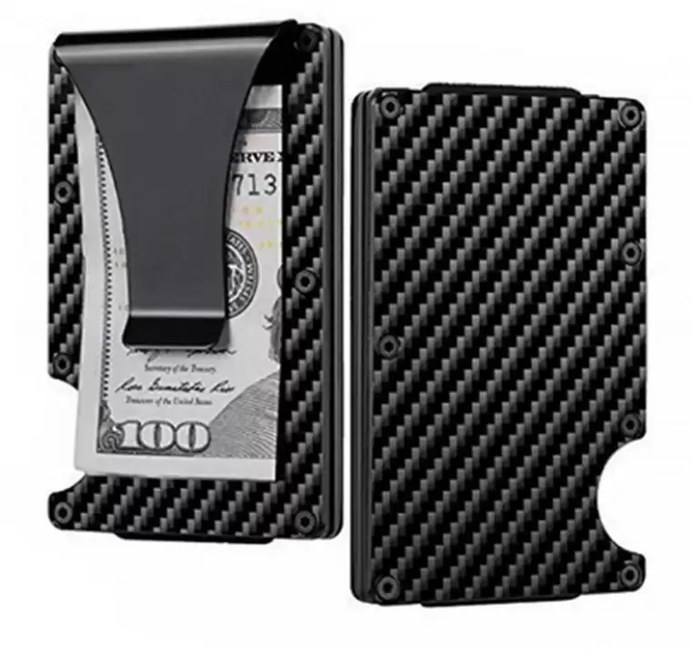 OEM ODM 3K Weave Forged Carbon Fiber Wallet3