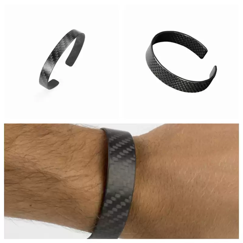 4.7.13 Ultra Men's Carbon Fiber Anchor Bracelet for him promotion gift1 4.7.13 Ultra Men's Carbon Fiber Anchor Bracelet for him promotion gift1