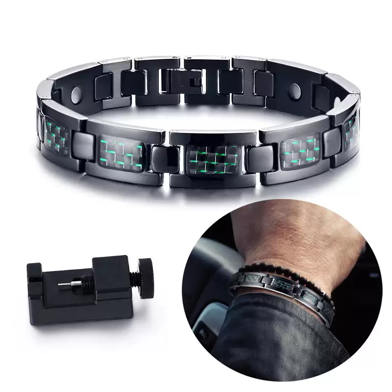 4.7.13 Ultra Men's Carbon Fiber Anchor Bracelet for him promotion gift7.webp 4.7.13 Ultra Men's Carbon Fiber Anchor Bracelet for him promotion gift7.webp
