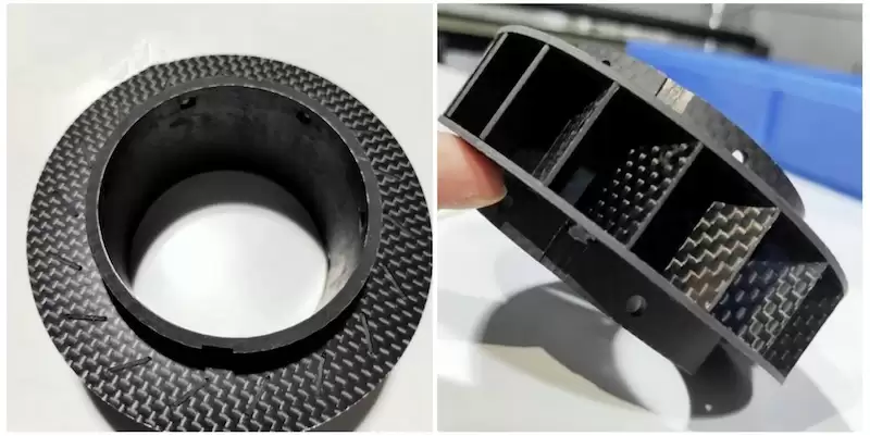 4.5.5 Carbon Fiber Waterwheel Industrial CNC Assembly Parts-1